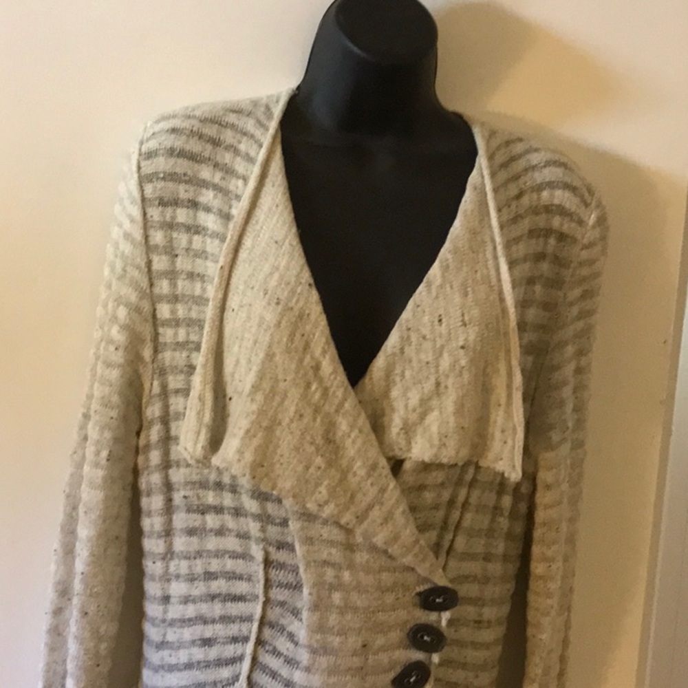 Free People Sweater Duster Size M Fits L